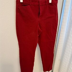 Women's Red pants